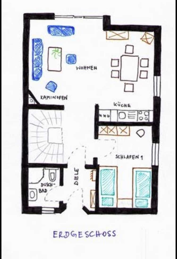 Komfortables Reetdachferienhaus Hasel 1 Puddemin 外观 照片